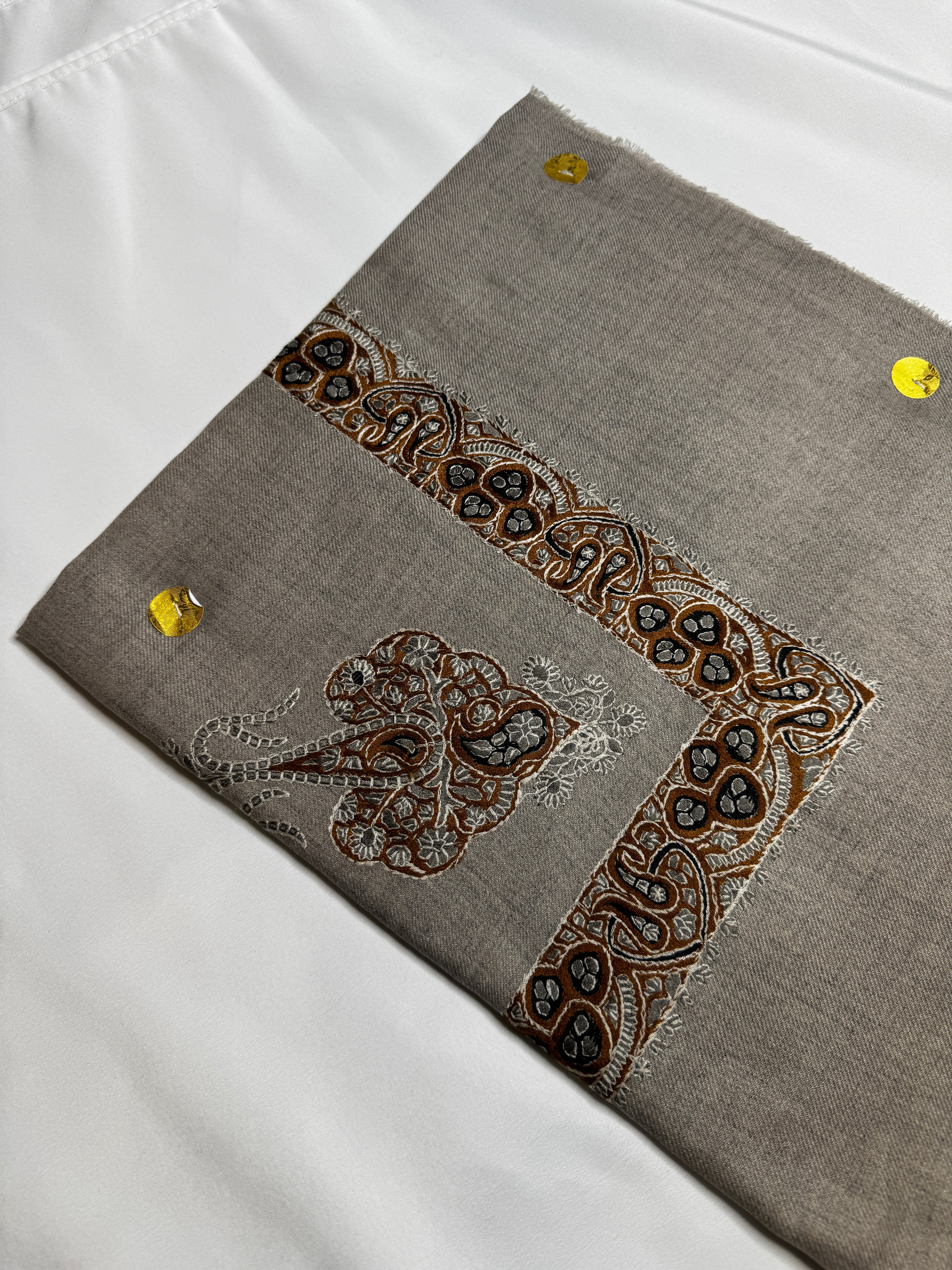 Luxury Grey Yemeni Shemagh