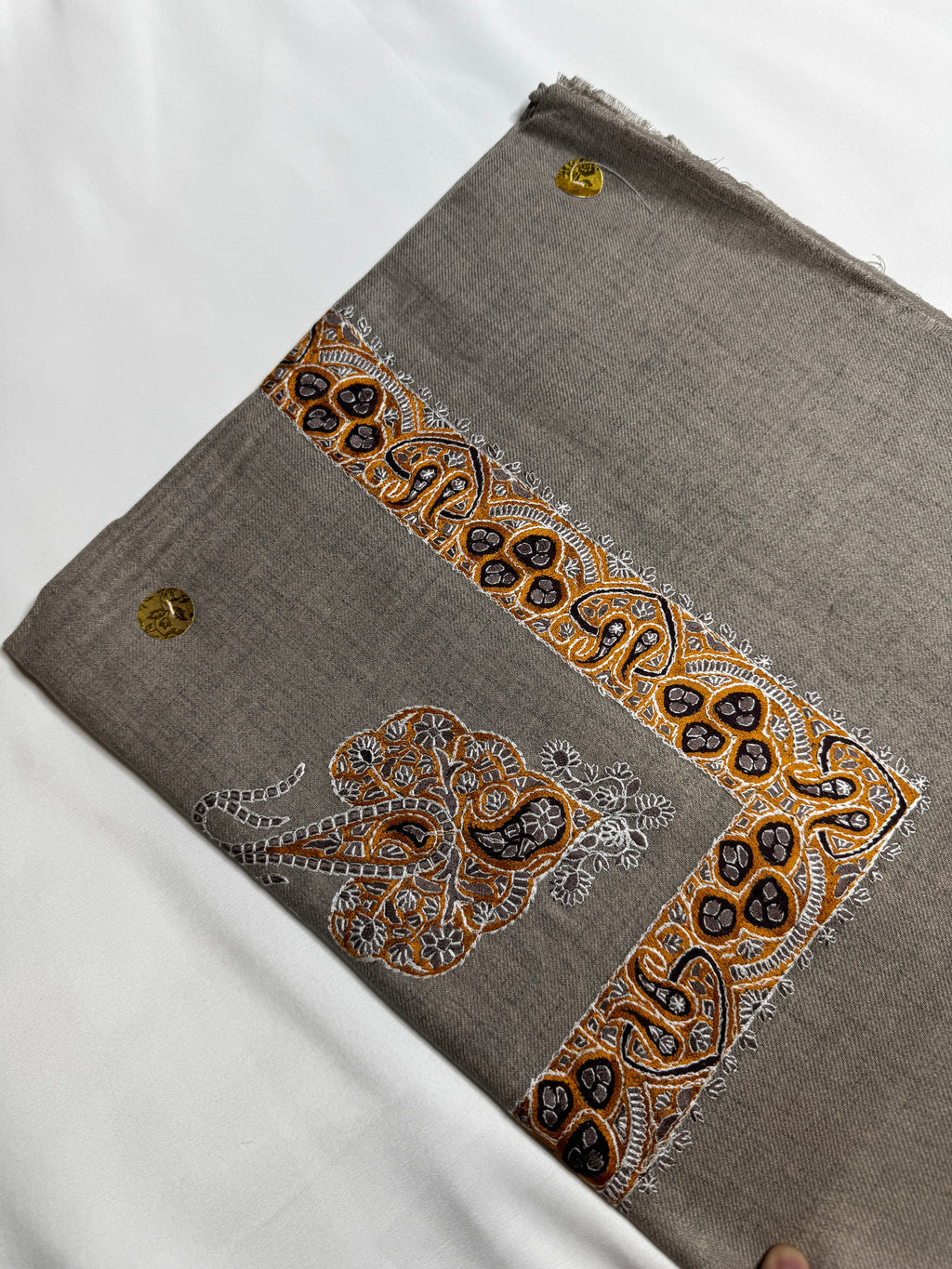 Luxury Grey Yemeni Shemagh