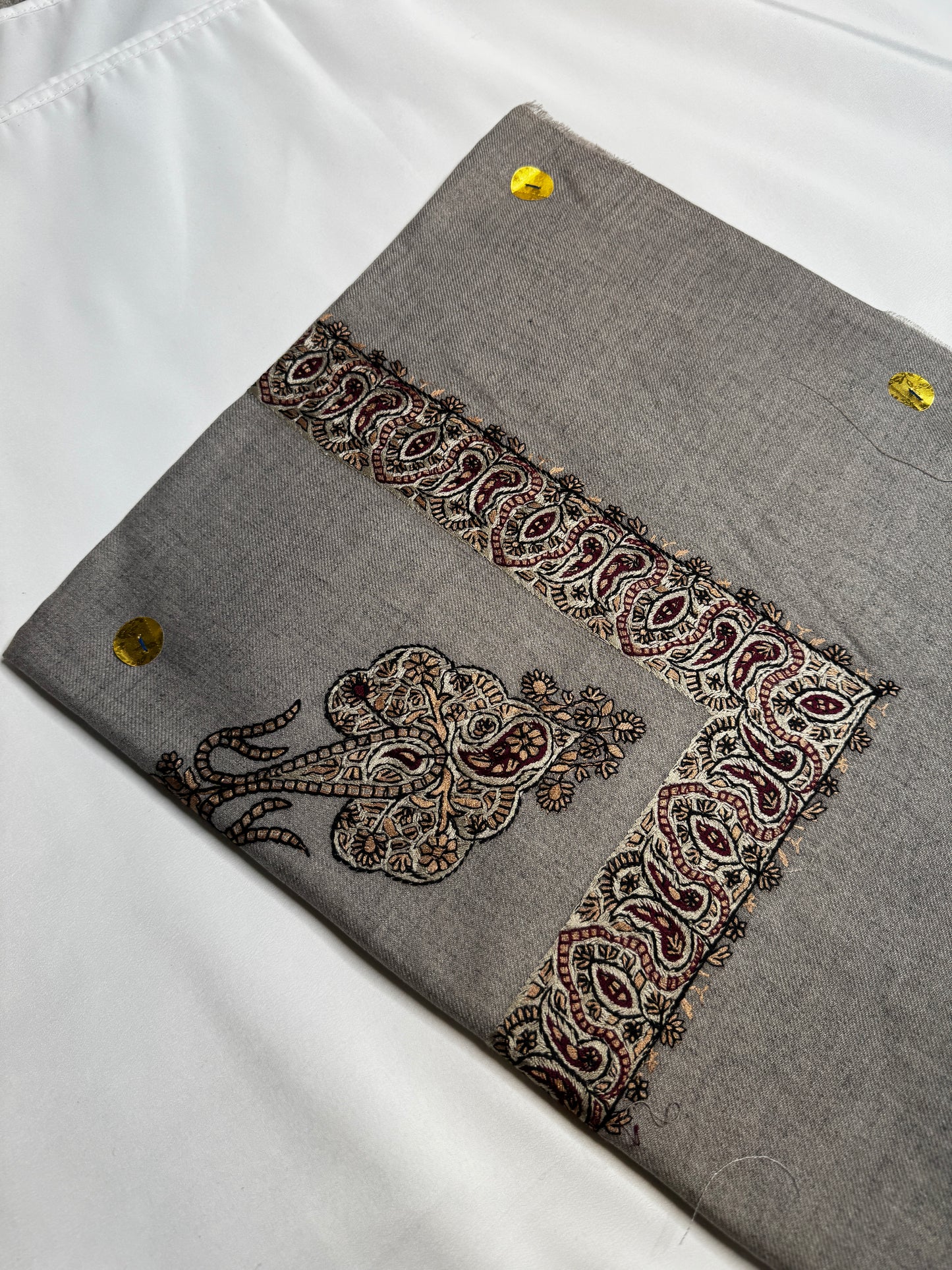 Luxury Grey Yemeni Shemagh