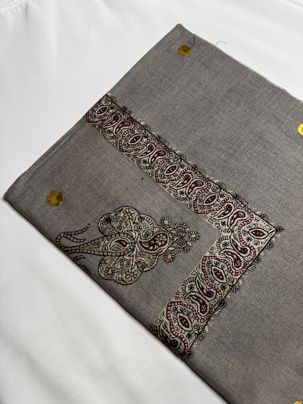 Luxury Grey Yemeni Shemagh
