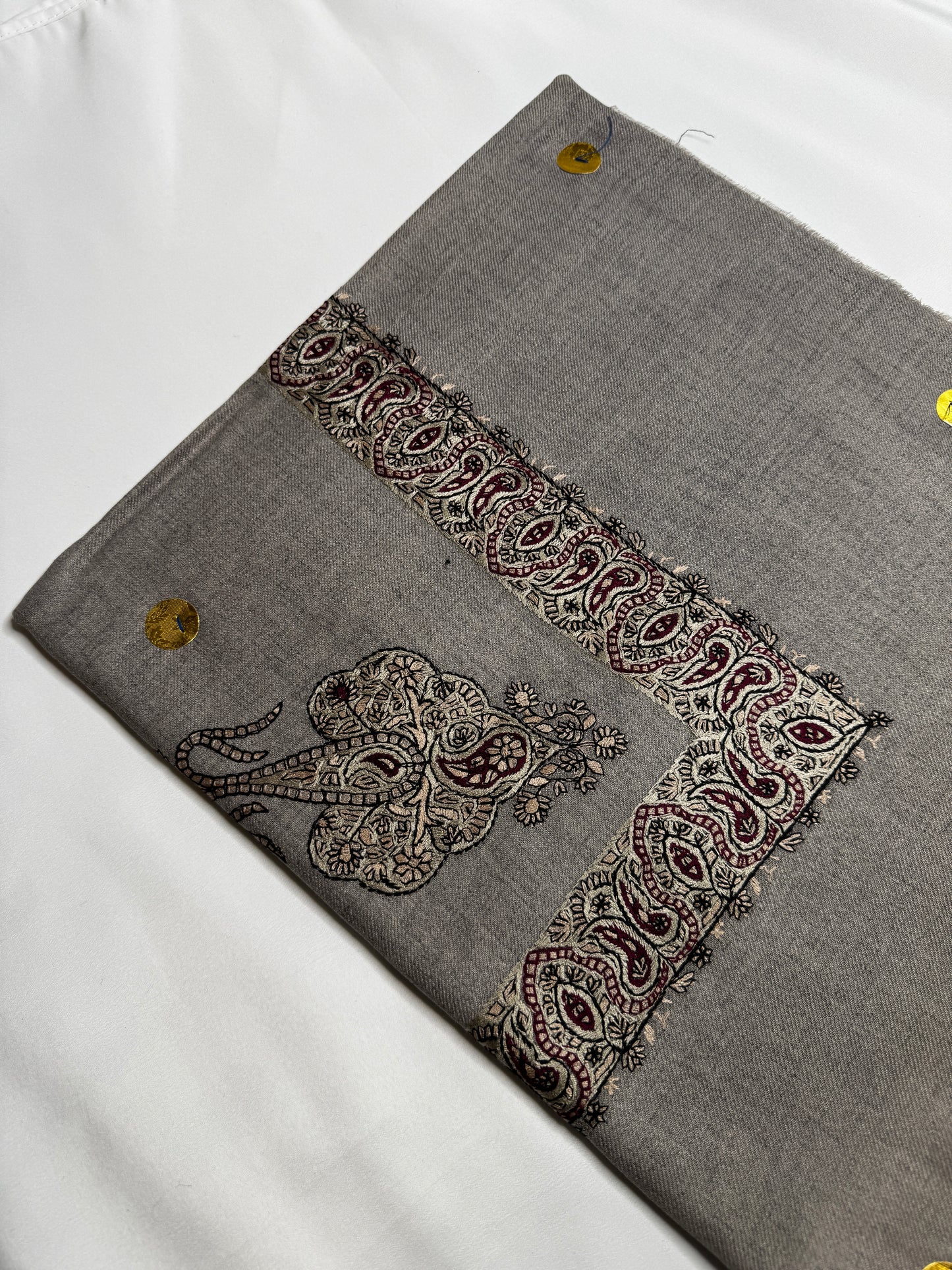 Luxury Grey Yemeni Shemagh