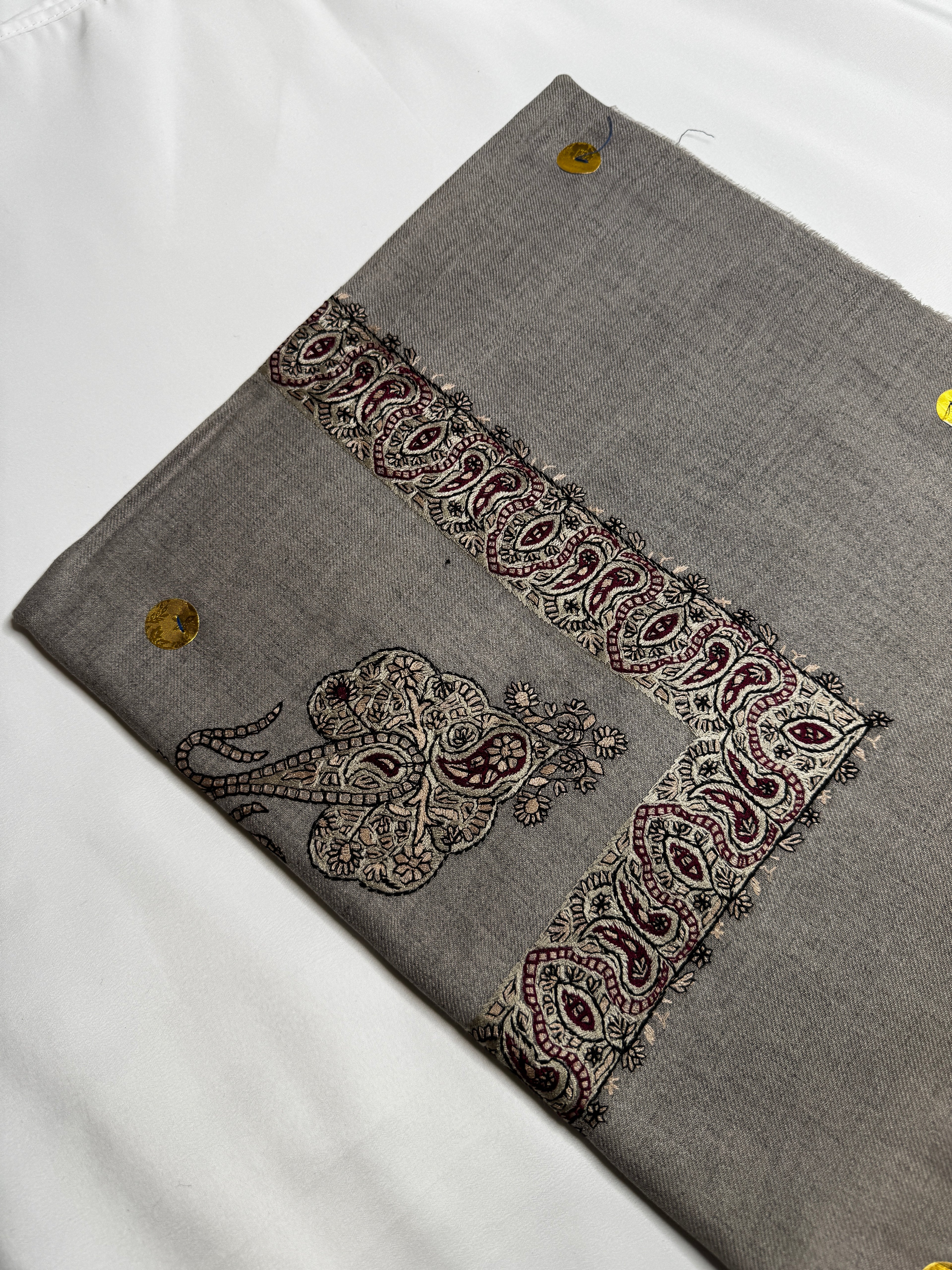 Luxury Grey Yemeni Shemagh