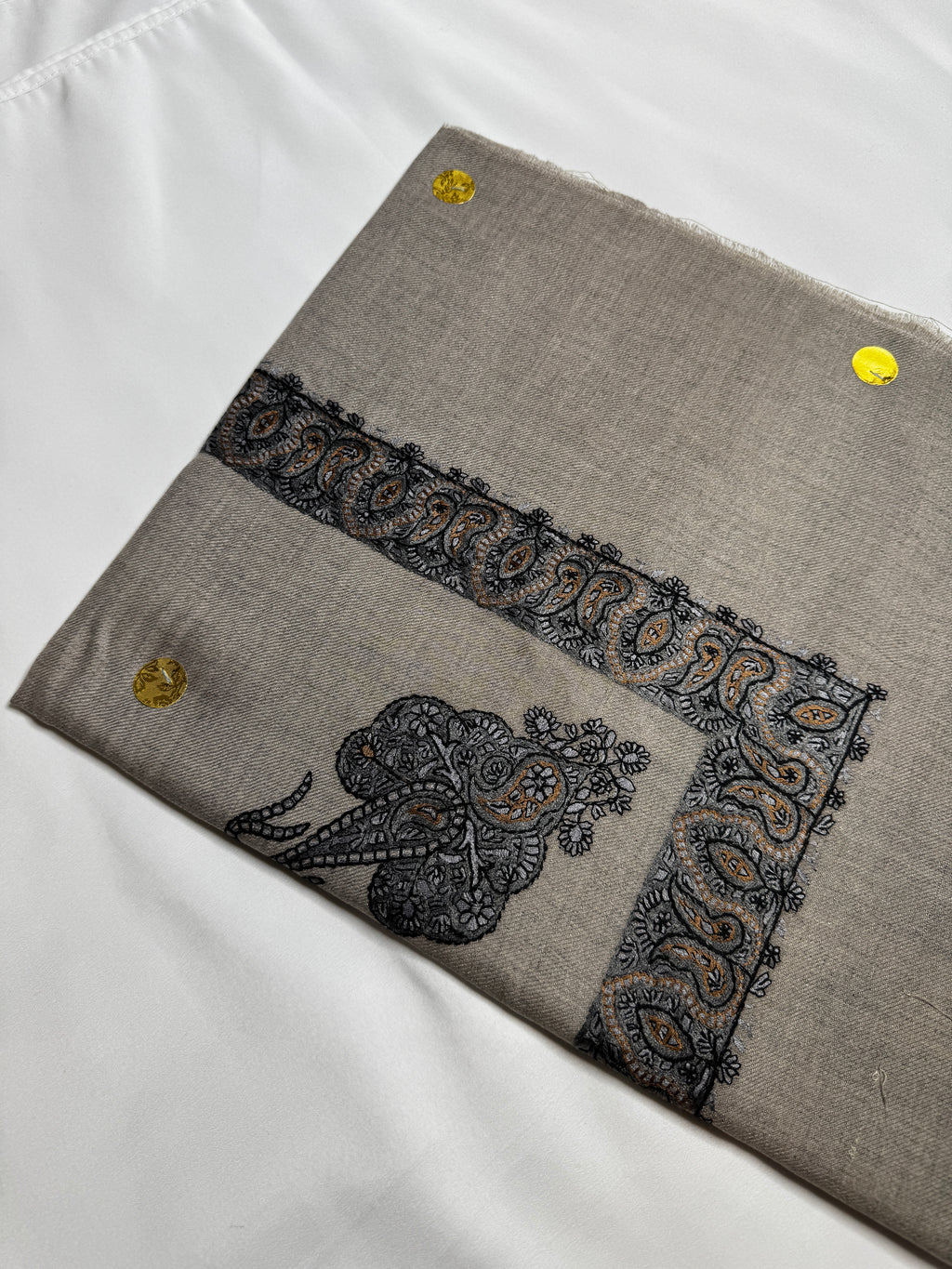 Luxury Grey Yemeni Shemagh
