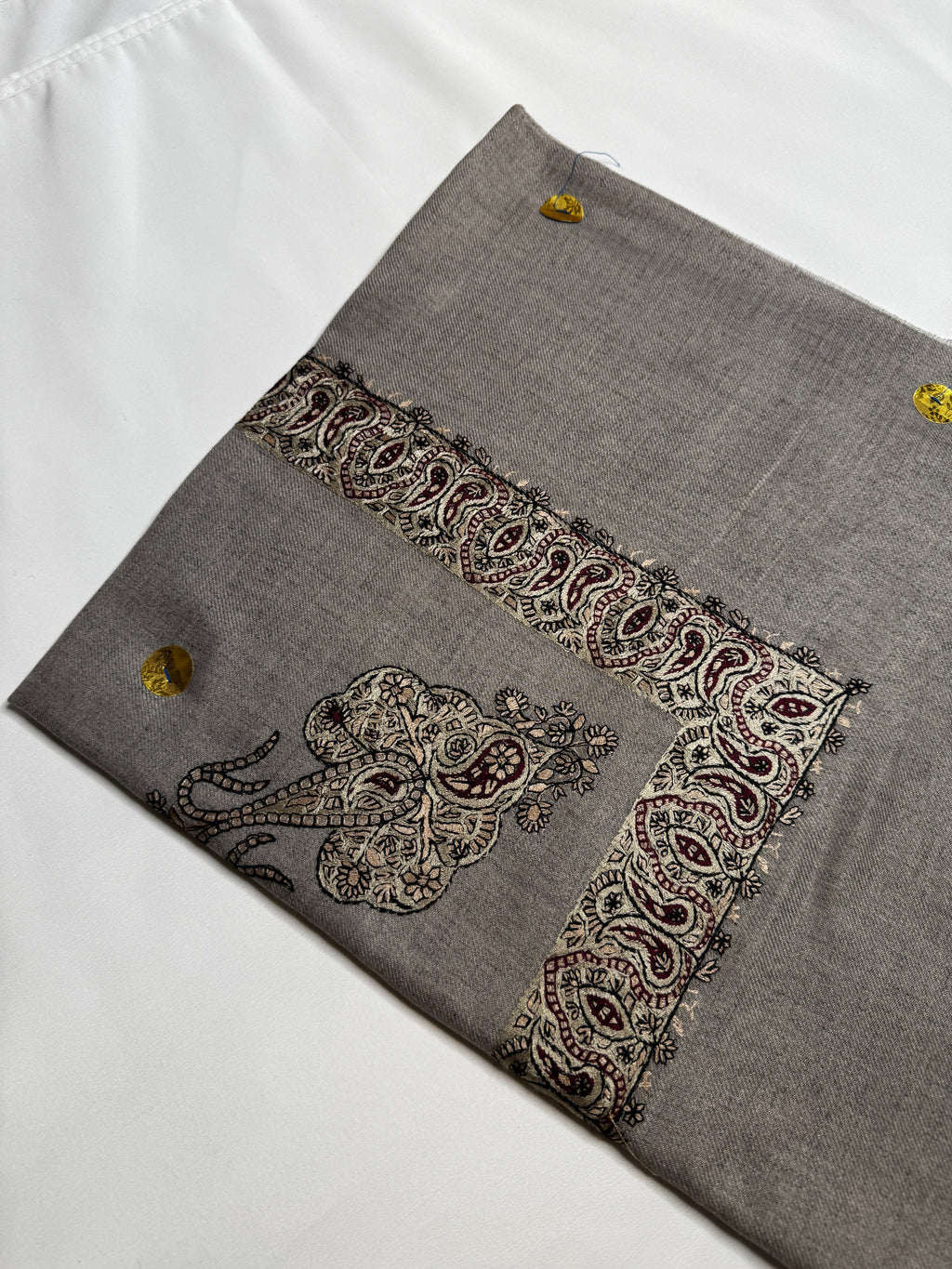 Luxury Grey Yemeni Shemagh
