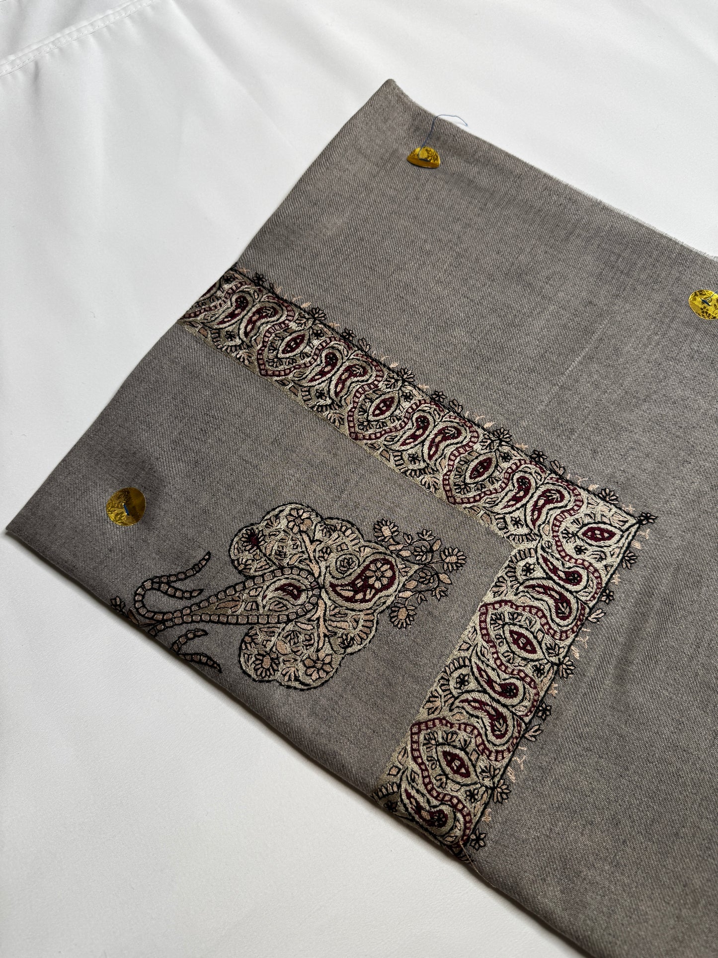 Luxury Grey Yemeni Shemagh