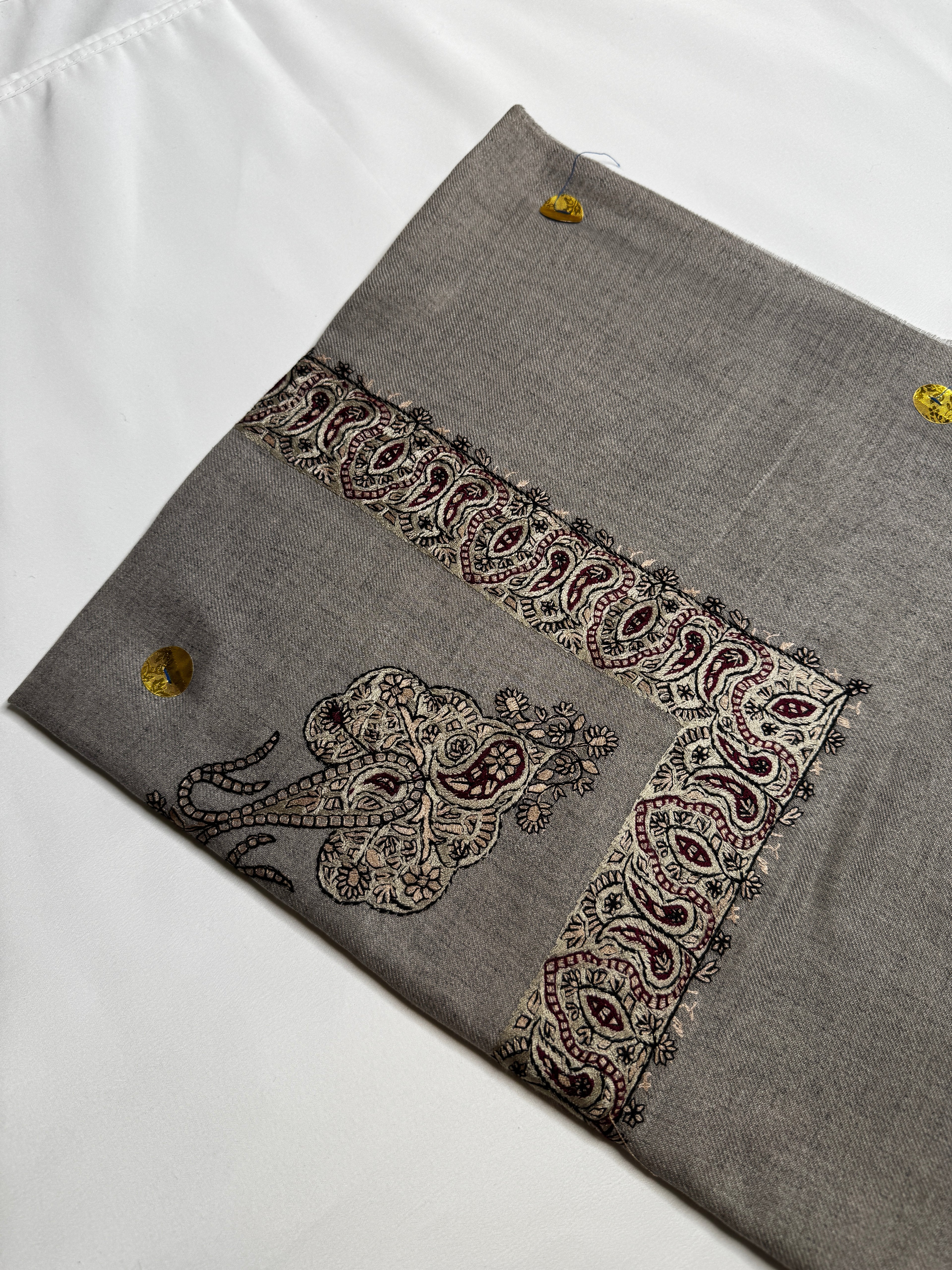 Luxury Grey Yemeni Shemagh
