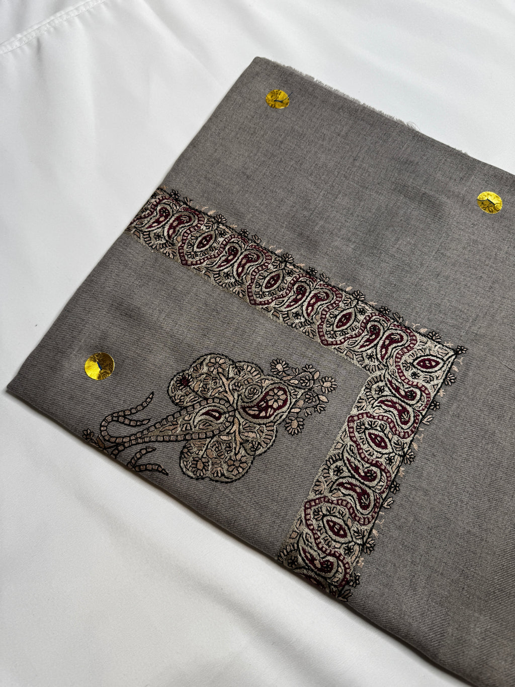 Luxury Grey Yemeni Shemagh