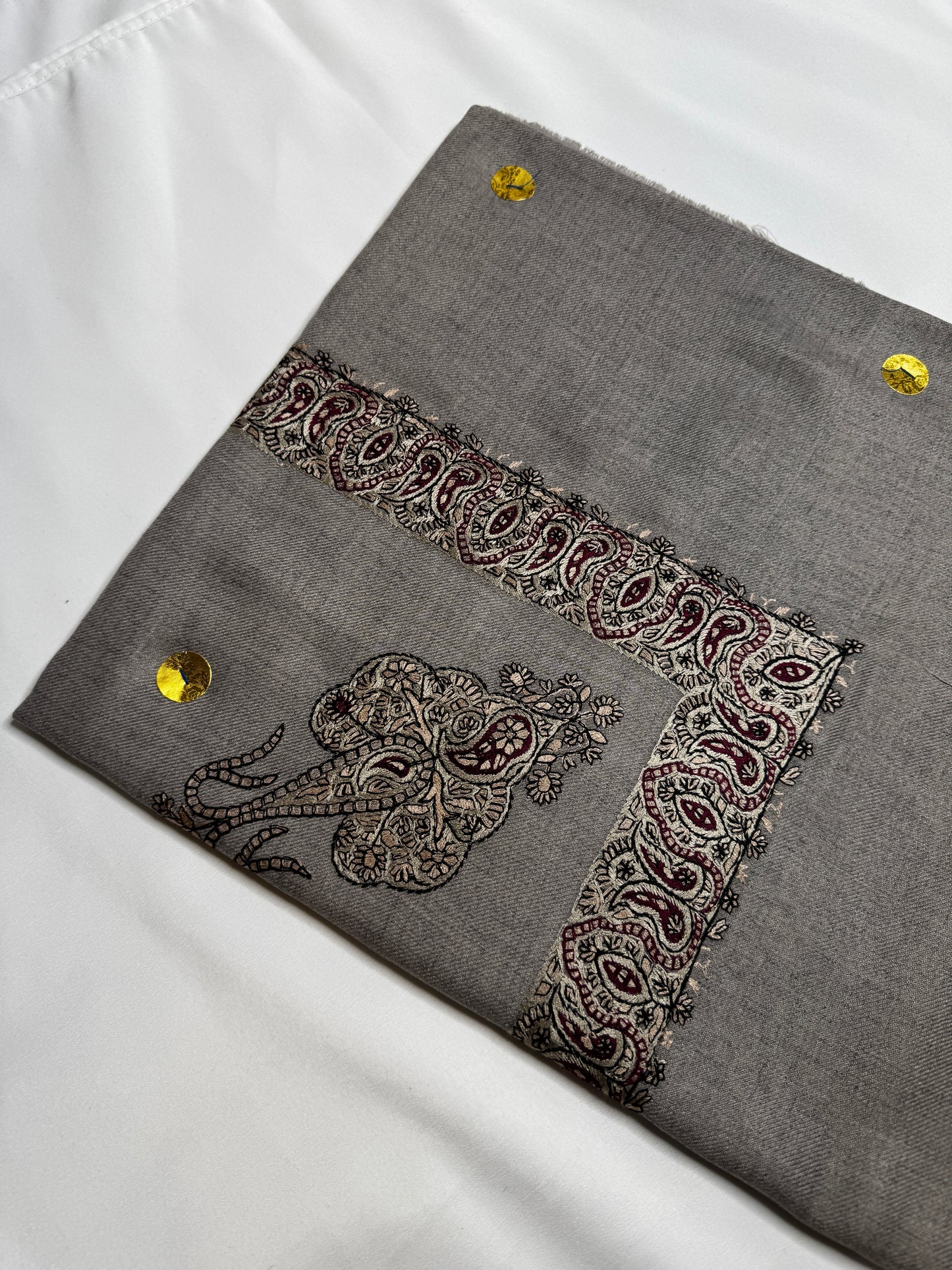 Luxury Grey Yemeni Shemagh