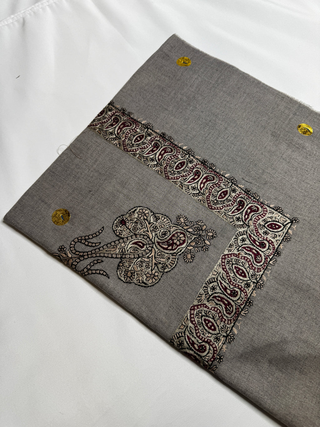 Luxury Grey Yemeni Shemagh