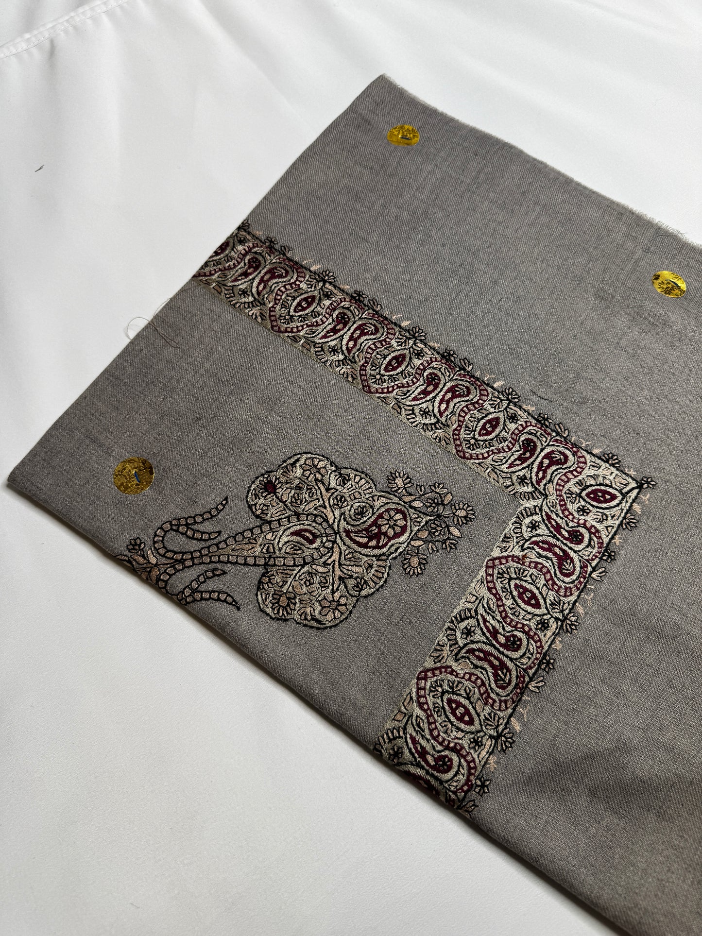 Luxury Grey Yemeni Shemagh