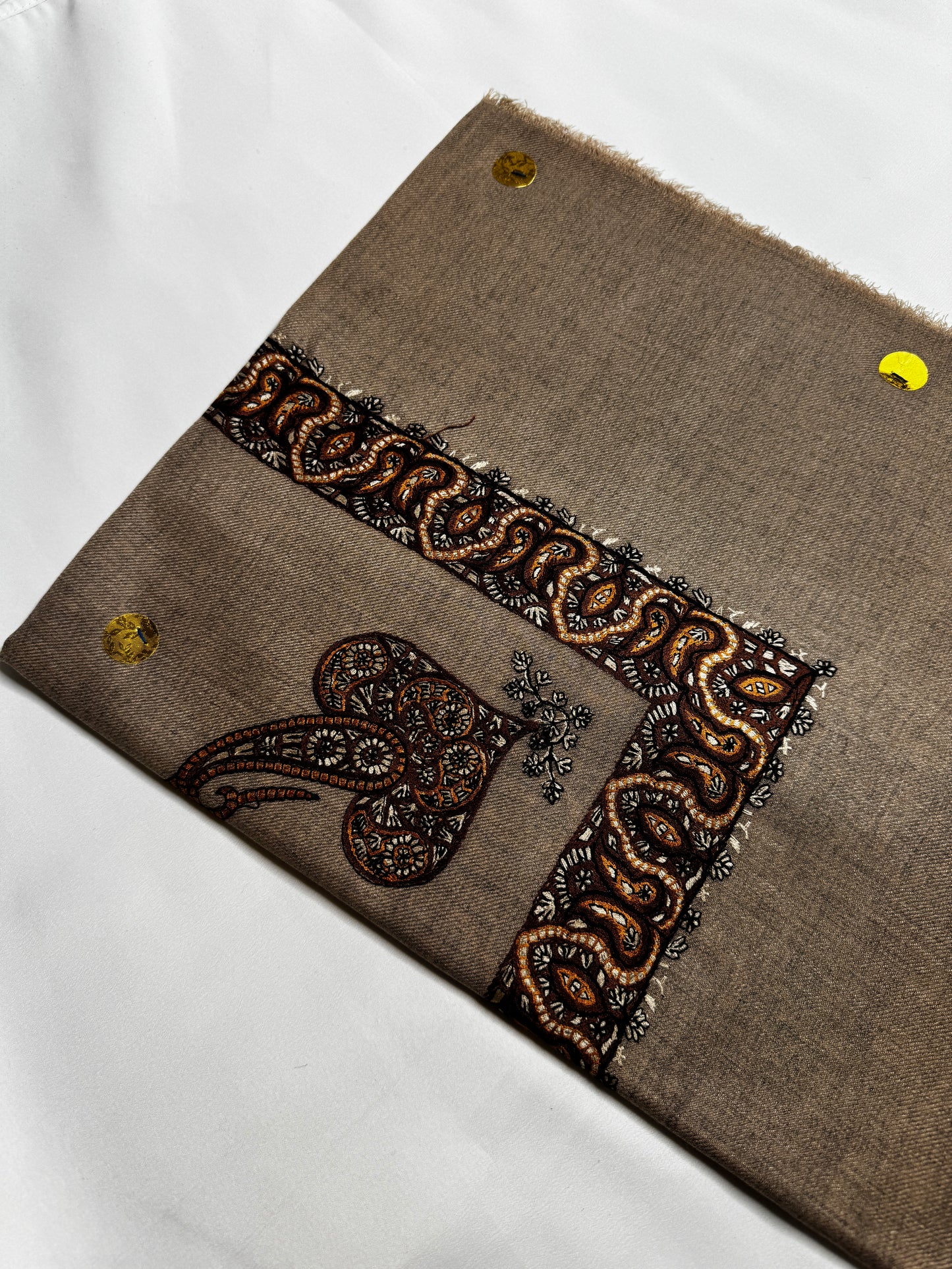 Luxury Brown Yemeni Shemagh
