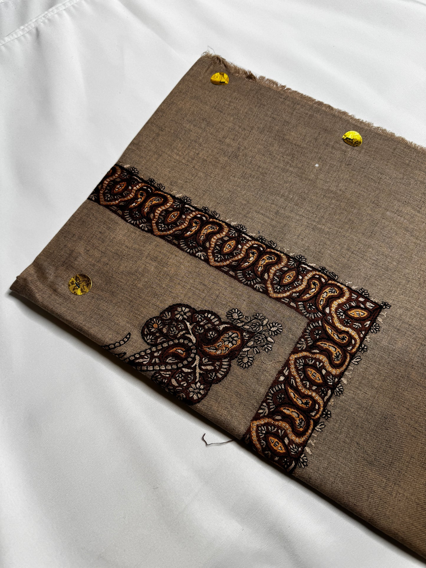 Luxury Brown Yemeni Shemagh