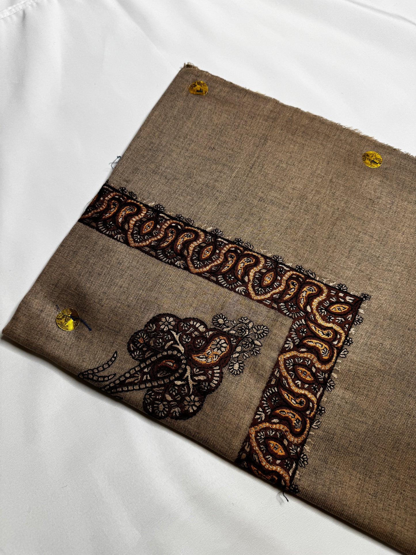 Luxury Brown Yemeni Shemagh