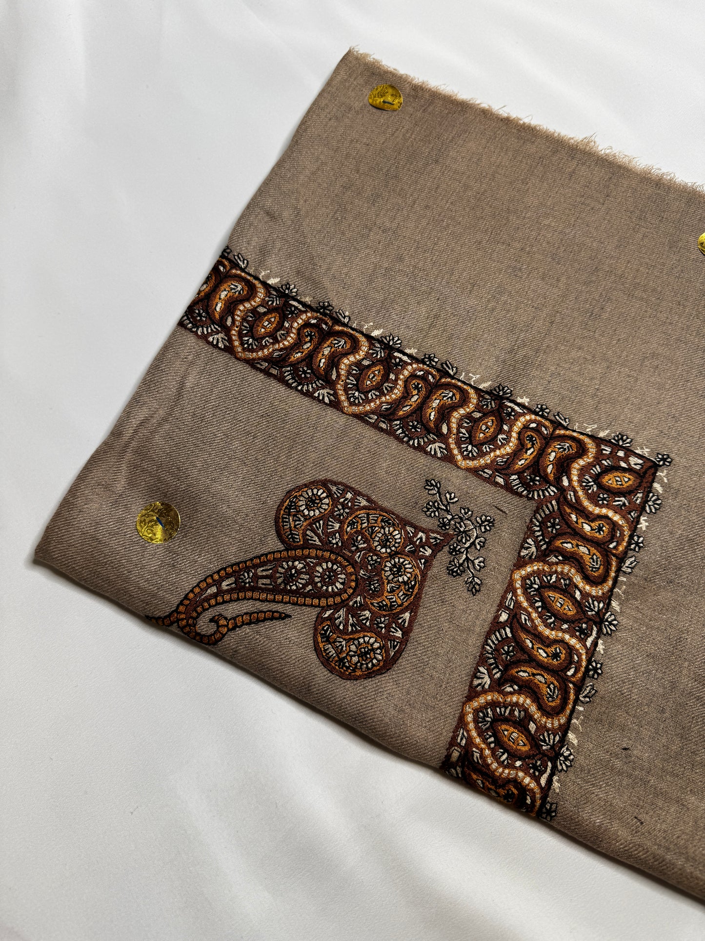 Luxury Brown Yemeni Shemagh