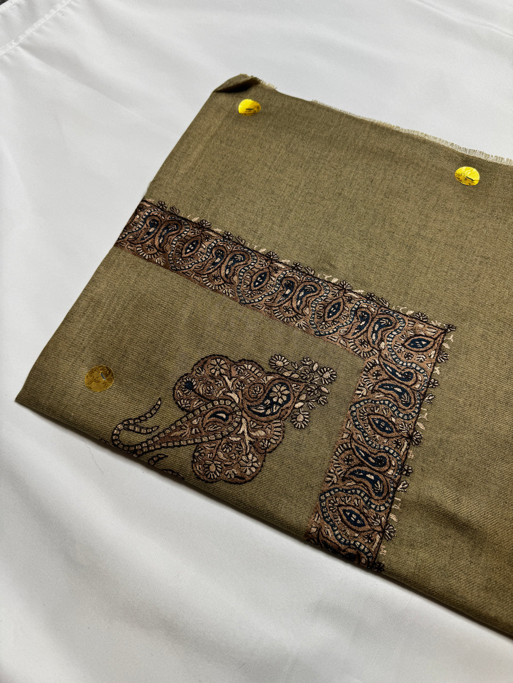 Luxury Olive Yemeni Shemagh