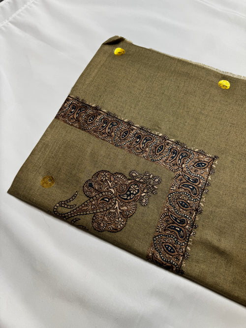 Luxury Olive Yemeni Shemagh