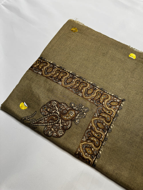 Luxury Olive Yemeni Shemagh