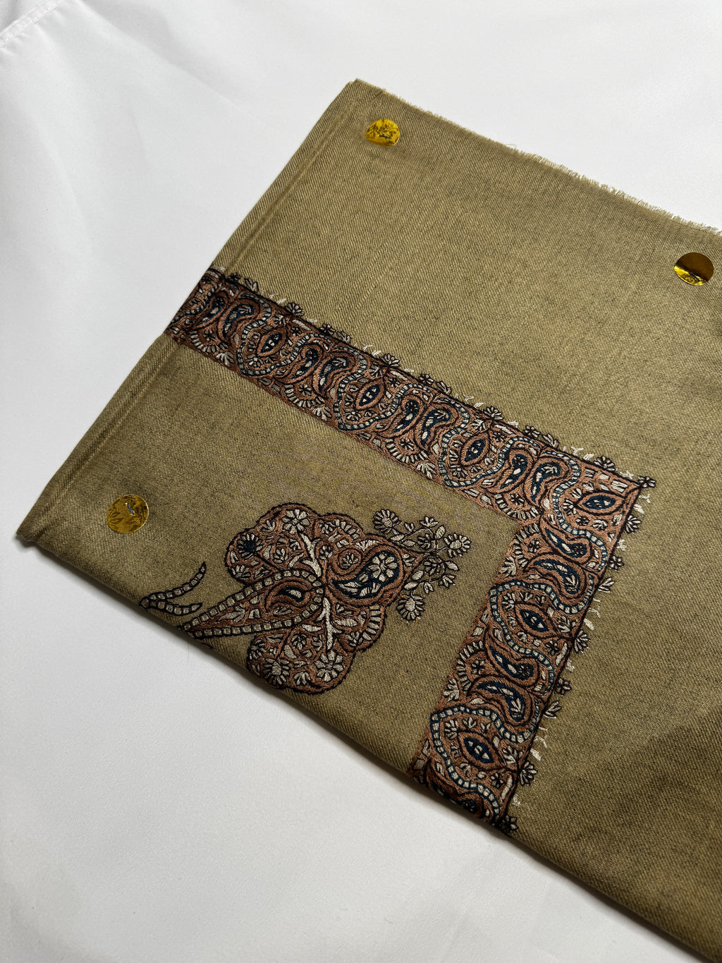 Luxury Olive Yemeni Shemagh