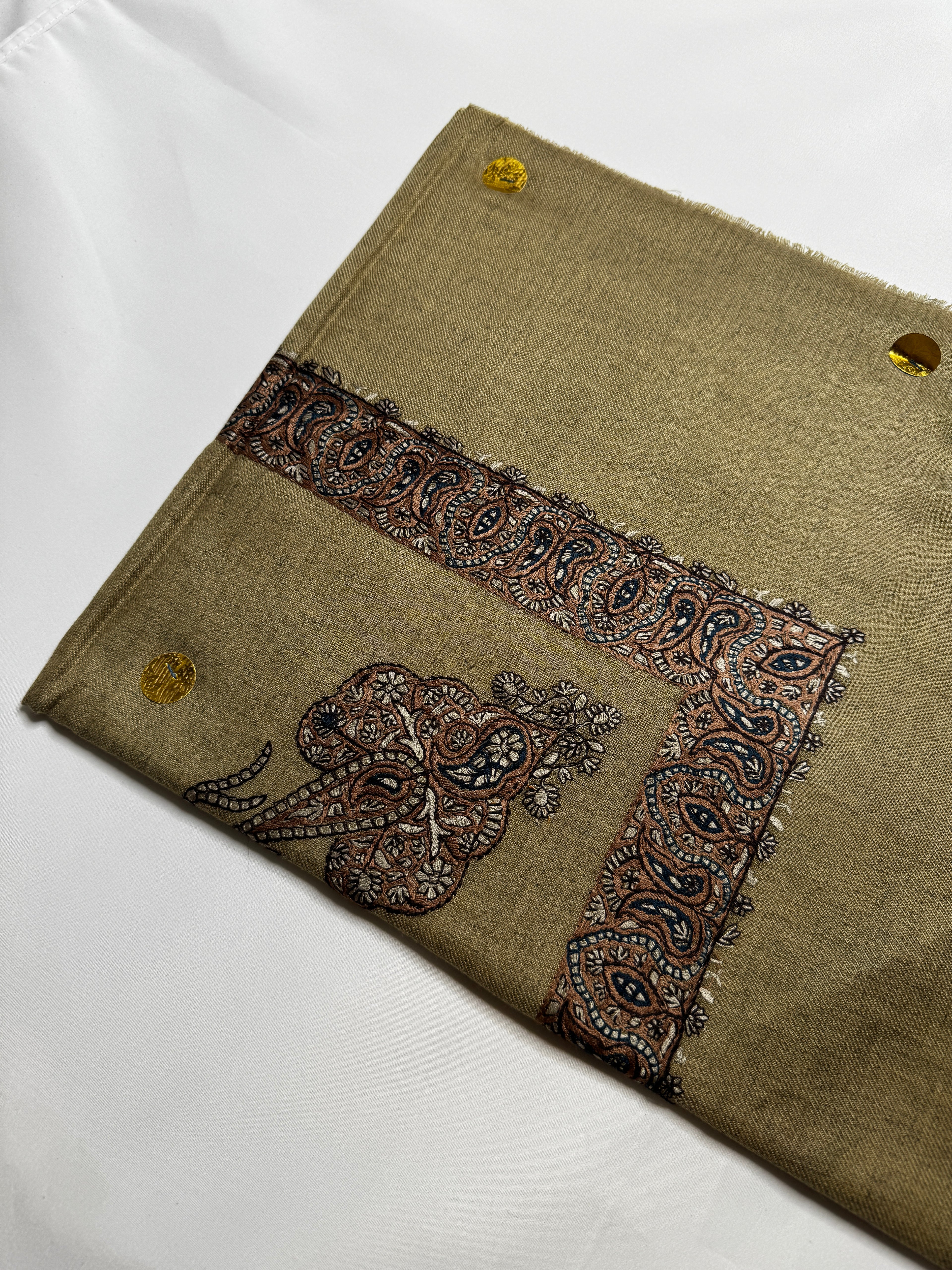 Luxury Olive Yemeni Shemagh