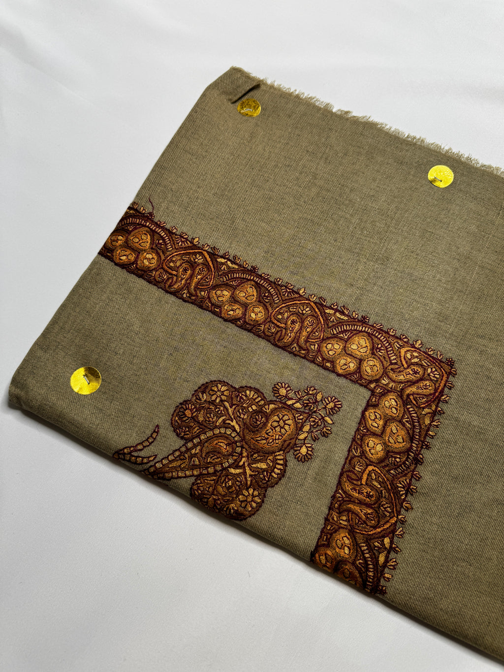 Luxury Olive Yemeni Shemagh