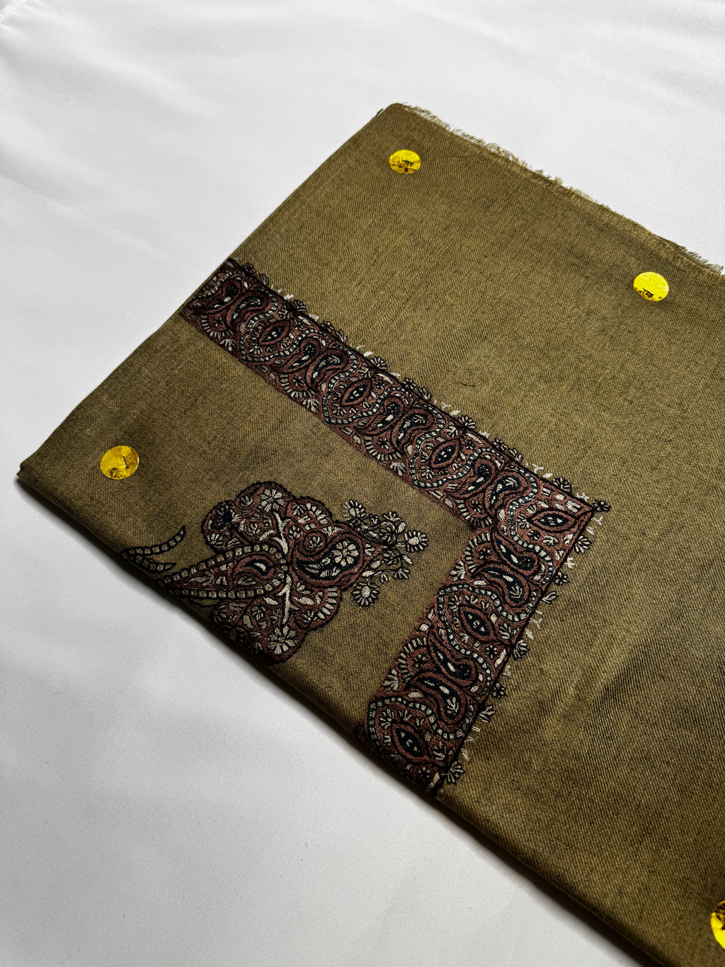 Luxury Olive Yemeni Shemagh