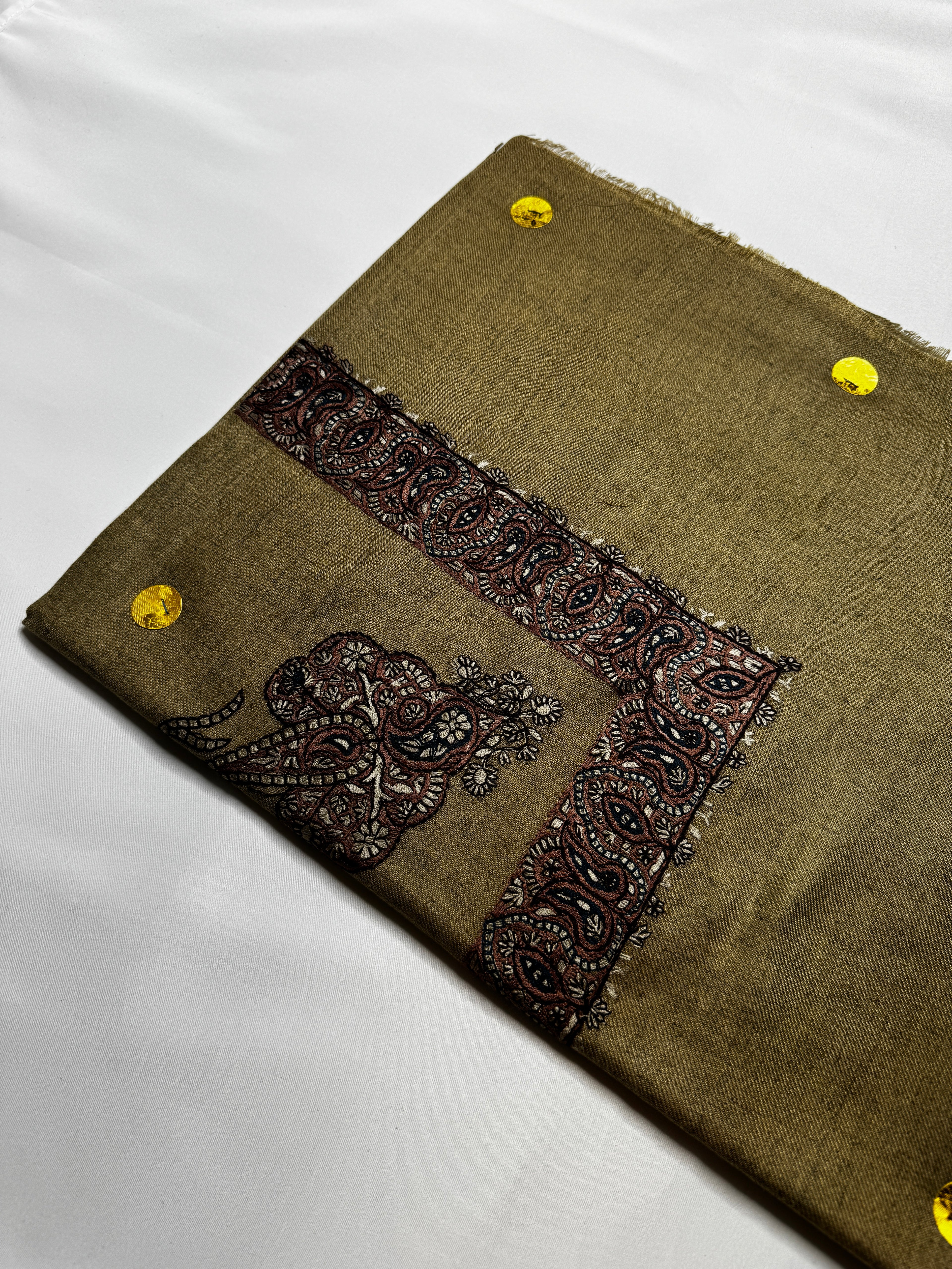 Luxury Olive Yemeni Shemagh