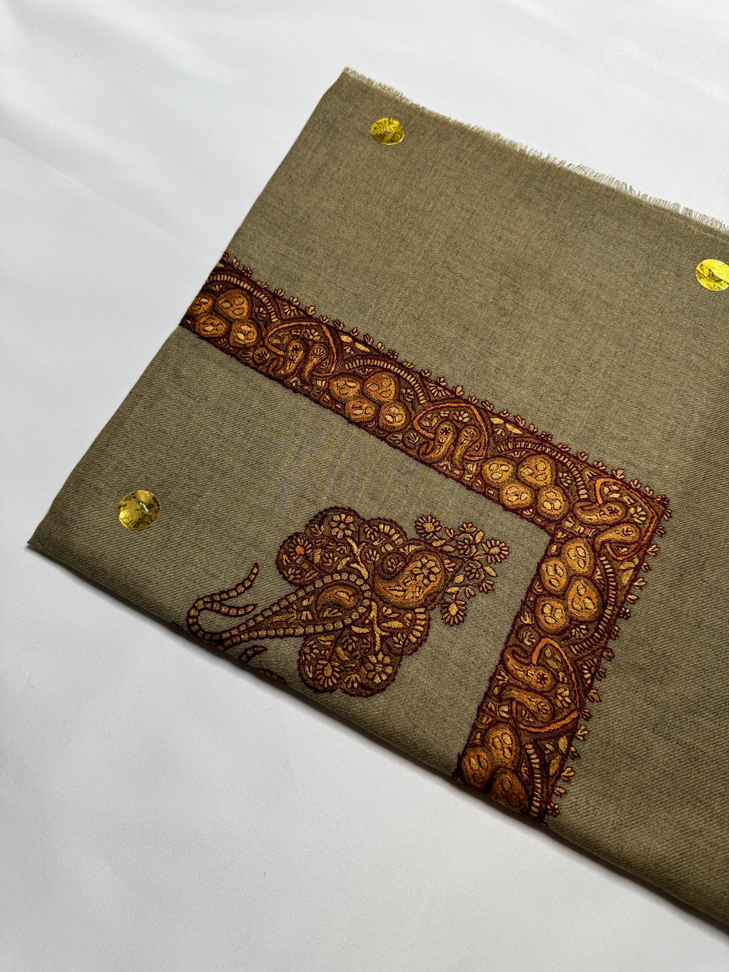 Luxury Olive Yemeni Shemagh