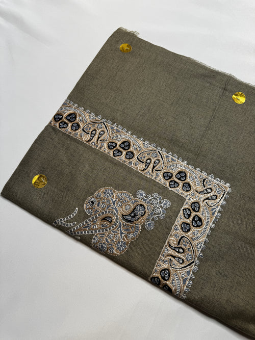 Luxury Khaki Yemeni Shemagh