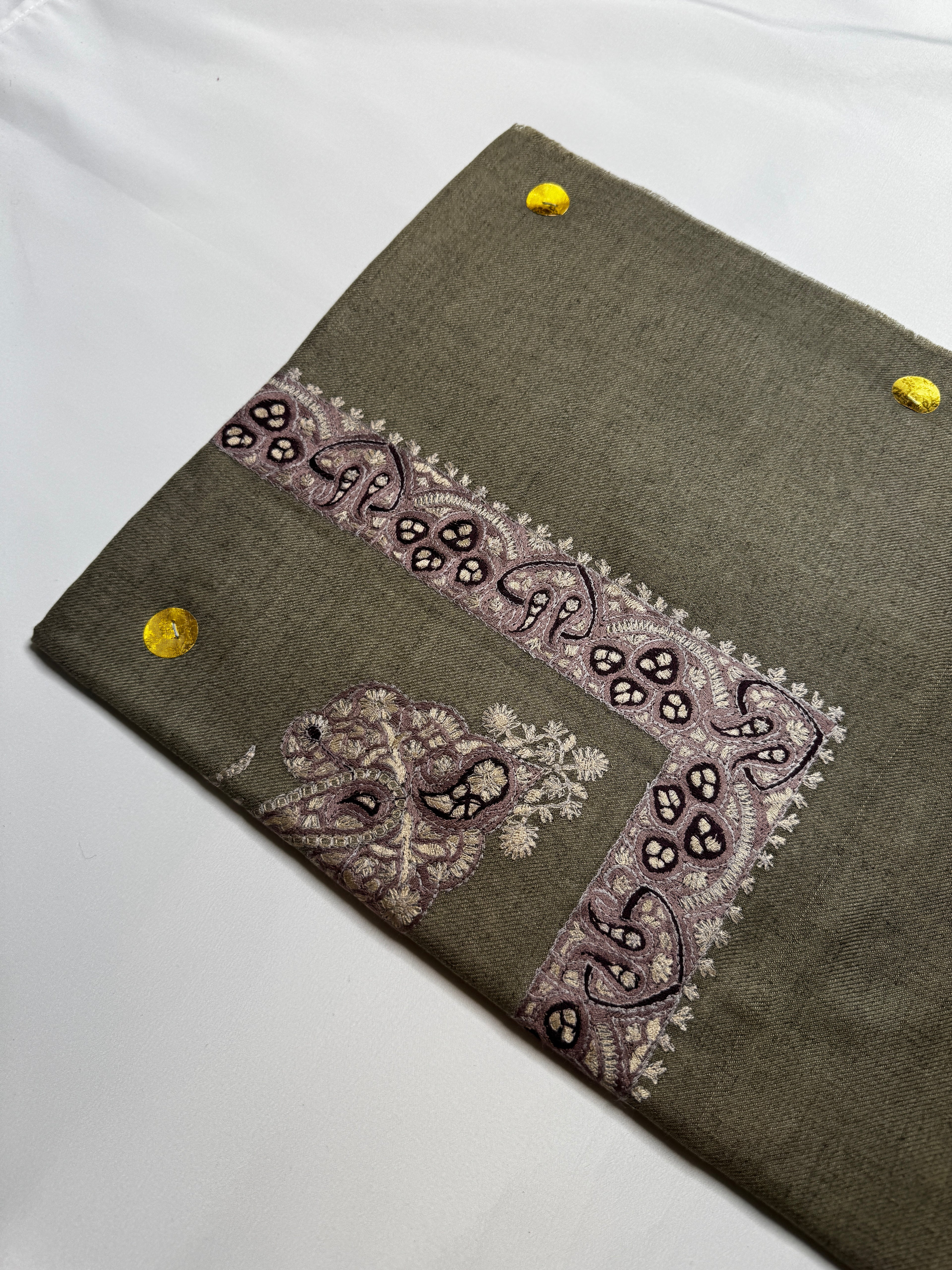 Luxury Khaki Yemeni Shemagh