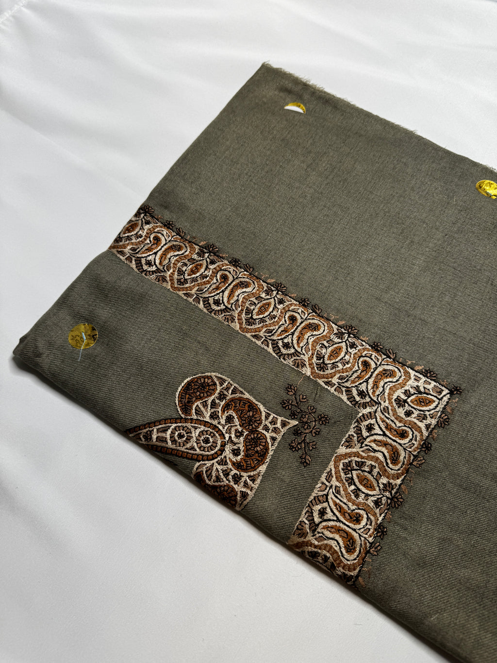Luxury Khaki Yemeni Shemagh