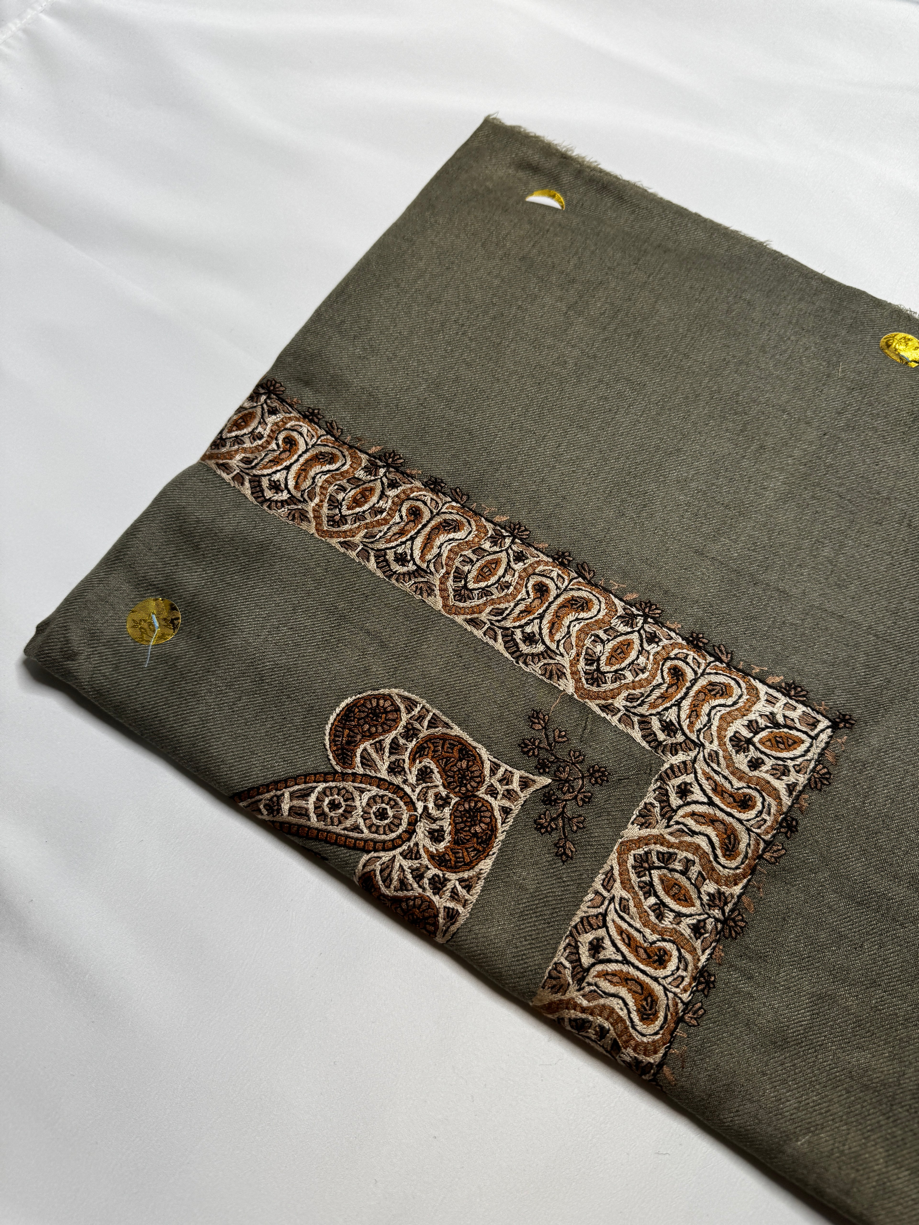 Luxury Khaki Yemeni Shemagh
