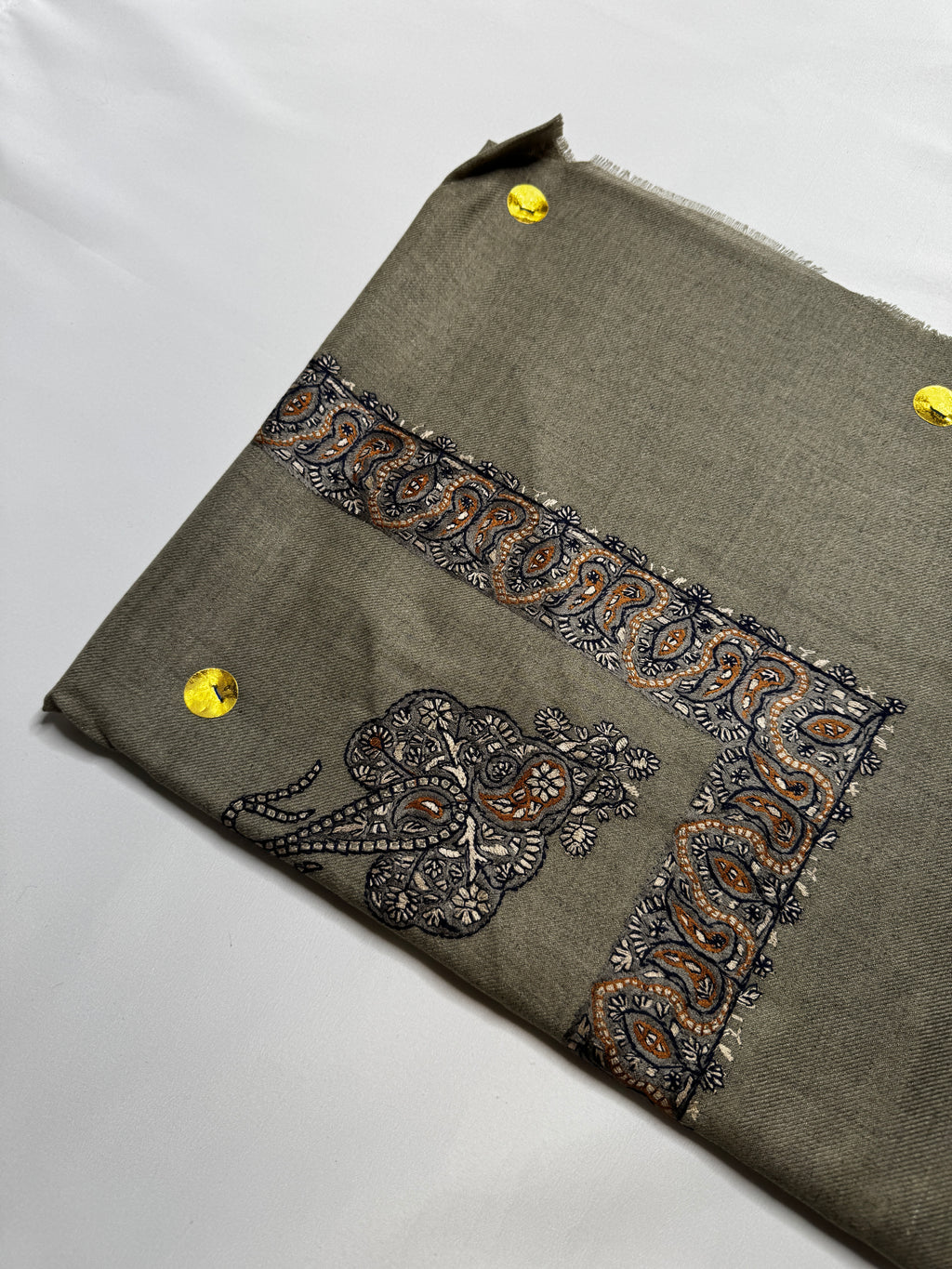 Luxury Khaki Yemeni Shemagh